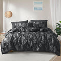 Heavyweight Warmth 3 Pieces Printed Comforter Set Queen Size, Lightweight Botanical Floral Bed in a Bag, Ultra Soft Bedding Set with 1 R... - Cloud-Like Soft Lightweight Bed Comforter - Default Title