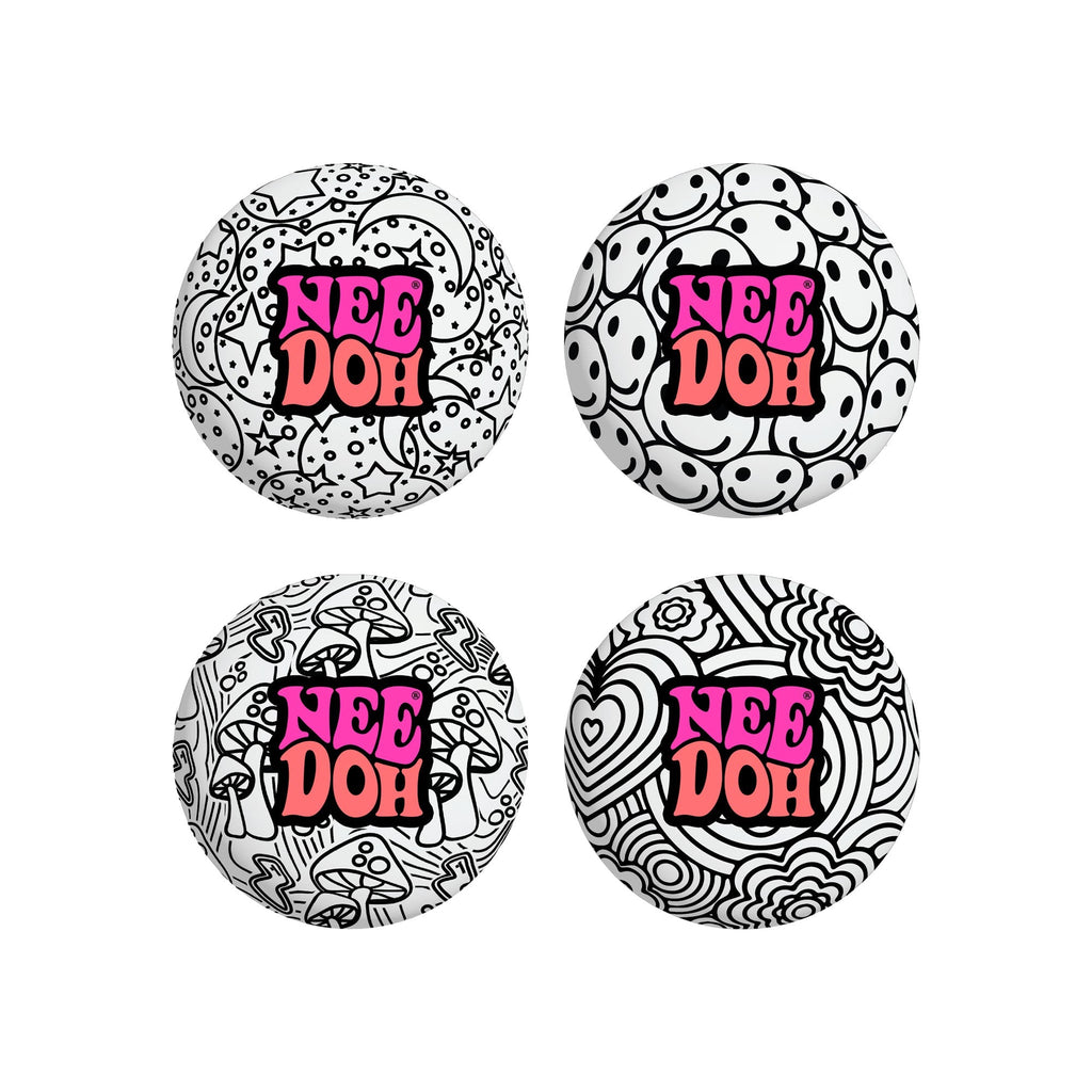 Shaggy Tactile NeeDoh Press-Doh | Select Oak Terrace - Shaggy Tactile Ribbed Stress Relief Toy - Default Title