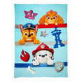 Reversible Sherpa Kids Blue Print Fleece Bed Blanket, Twin/Full - Lightweight Plush Warm Blanket for All Seasons - Default Title