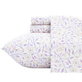 Ultra-Soft 100% Cotton Full Size Sheets,4 Piece Pure Percale Bed Sheets Set Deep Pocket Fits Mattress Upto 15",floral vine pattern - Premium Ultra-Soft Pillowcase Pair for Sleeping - Default Title