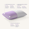 Hotel Collection Harmony Pillow Standard, Tall - 360º Grid Hex Technology, Hypoallergenic - Hotel Quality Plush Sleeping Pillows - Default Title
