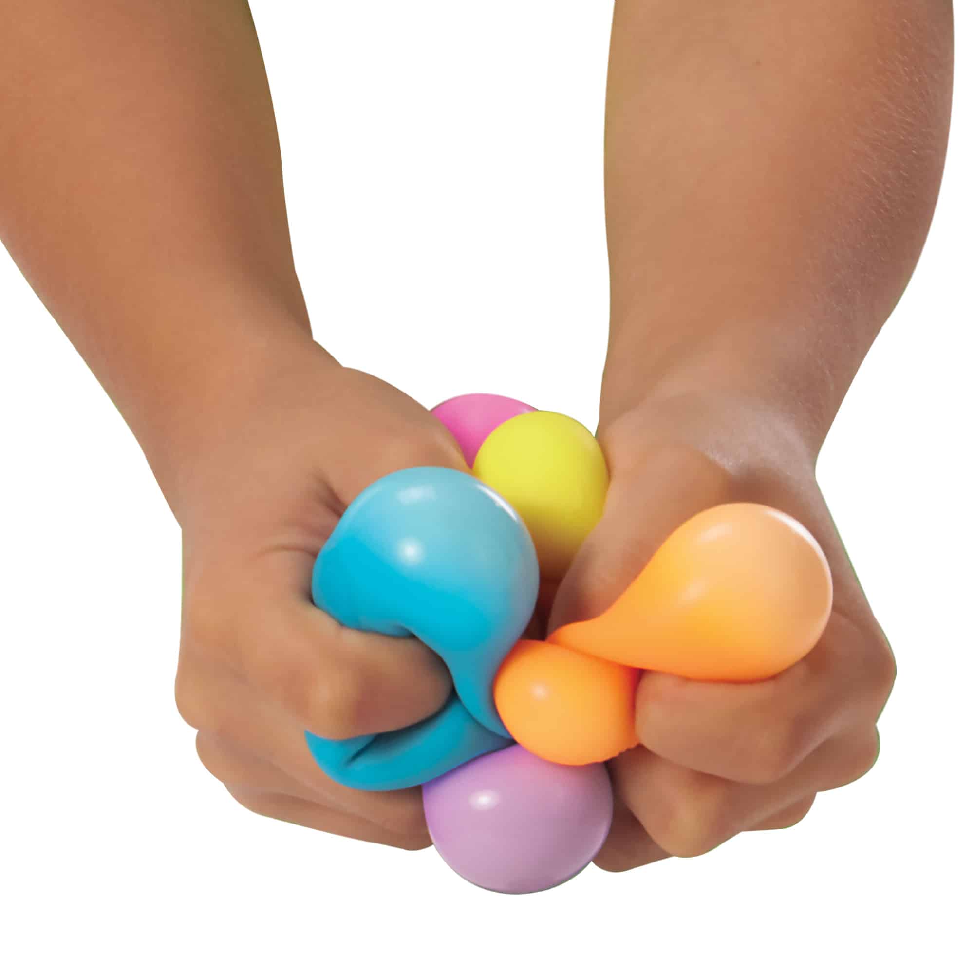 Super-Squishy NeeDoh Rainboh | Reserve Autumn Pond - The Groovy Glob Retro Malt-Gel Filled Toy Detail