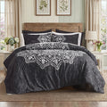 Heavyweight Warmth Queen Comforter Set, Bedding Comforter Set Queen Size W/ Side Pockets, Black, 9 Pieces - Cloud-Like Soft Lightweight Bed Comforter - Default Title