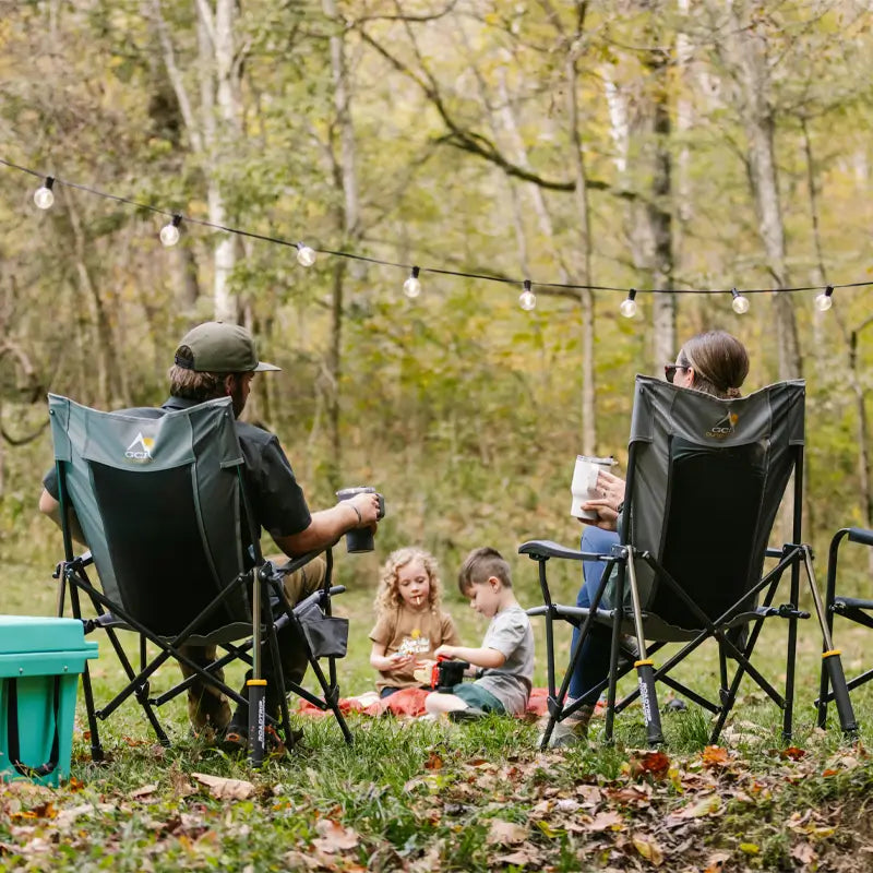 Luxury Camp RoadTrip Rocker - Choice 855 - RoadTrip Rocker Smooth Motion Camp Chair Detail