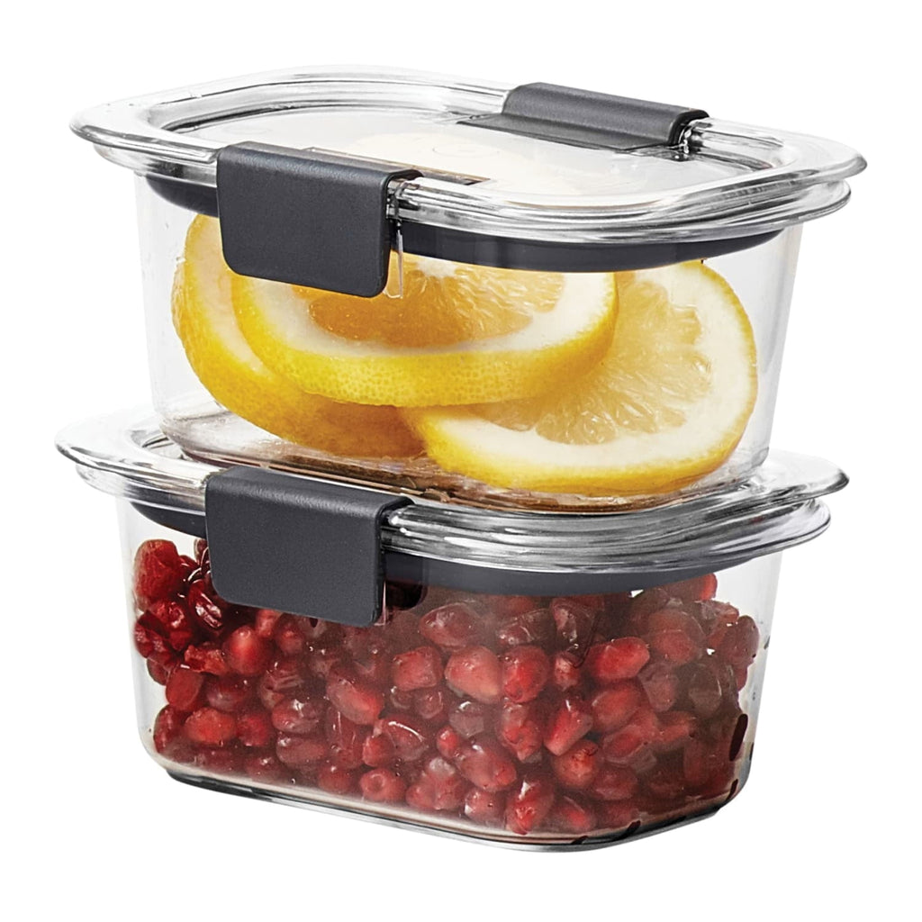 Fun Food Fidget 1.3 Cup Stain-Proof Food Storage Container, Set of 2 - Playful Star & Heart Shaped Geometric NeeDoh - Default Title