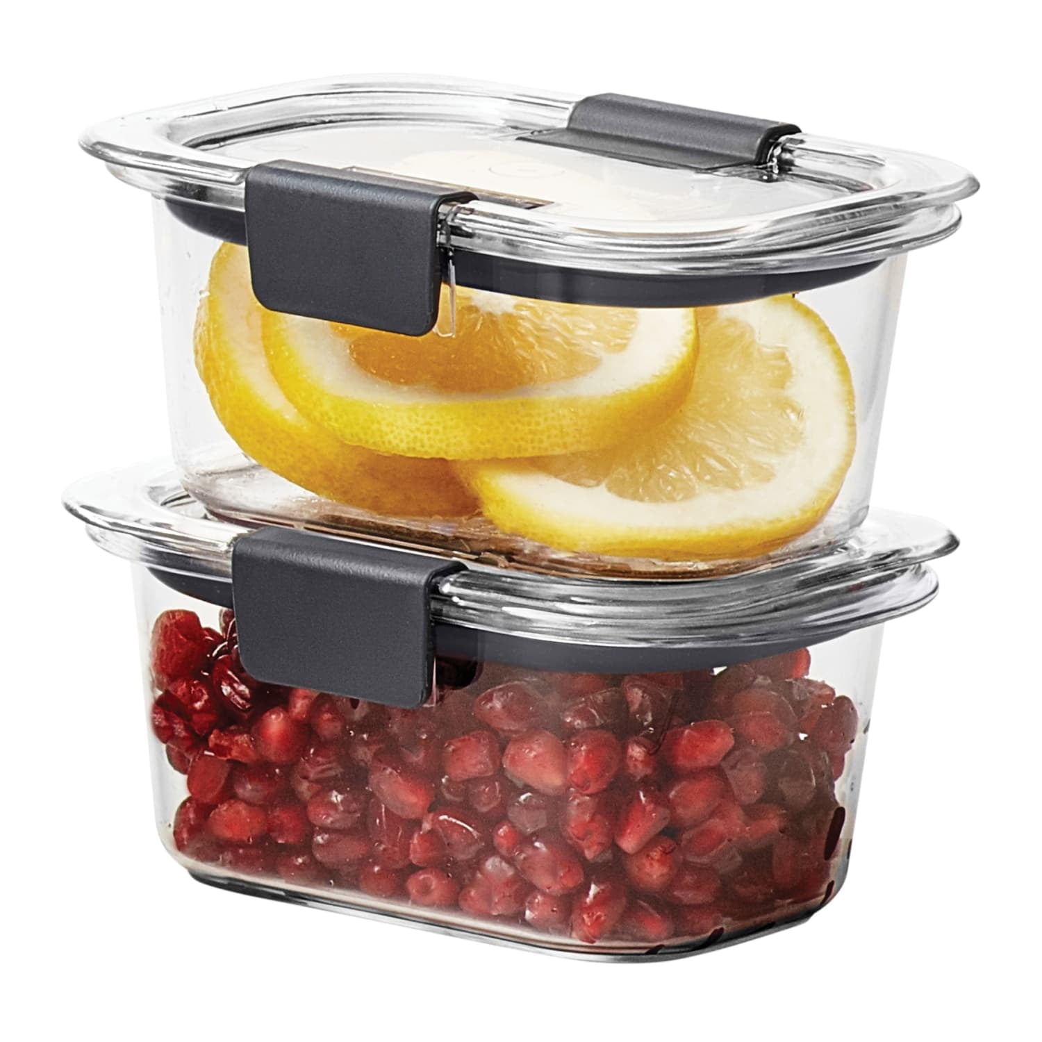Fun Food Fidget 1.3 Cup Stain-Proof Food Storage Container, Set of 2 - Playful Star & Heart Shaped Geometric NeeDoh - Default Title