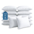 Orthopedic Support Ryotei Economy Bulk Hotel Pillows 20"x26" Standard (Pack of 12) | Premium Cluster Fiber Fill | Soft Down Alternative ... - Hotel Quality Plush Sleeping Pillows - Default Title