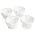 Ergonomic Manual Reusable Non-Stick Silicone Baking Cups (12 Pack) - Standard Size - Confetti - Multi-Functional Manual Food Chopper & Slicer - Default Title