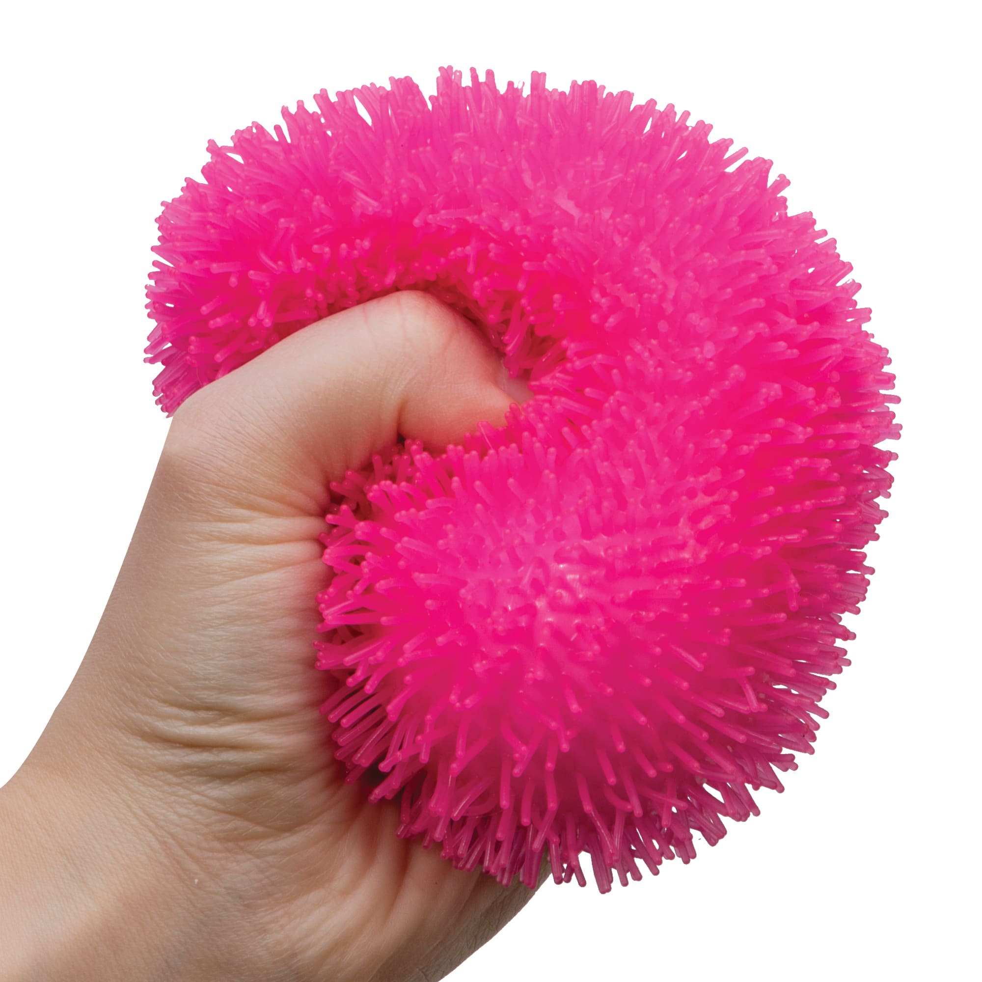 Ultra-Soothing Touch Shaggy NeeDoh | Collection Winter Creek - Shaggy Tactile Ribbed Stress Relief Toy Detail