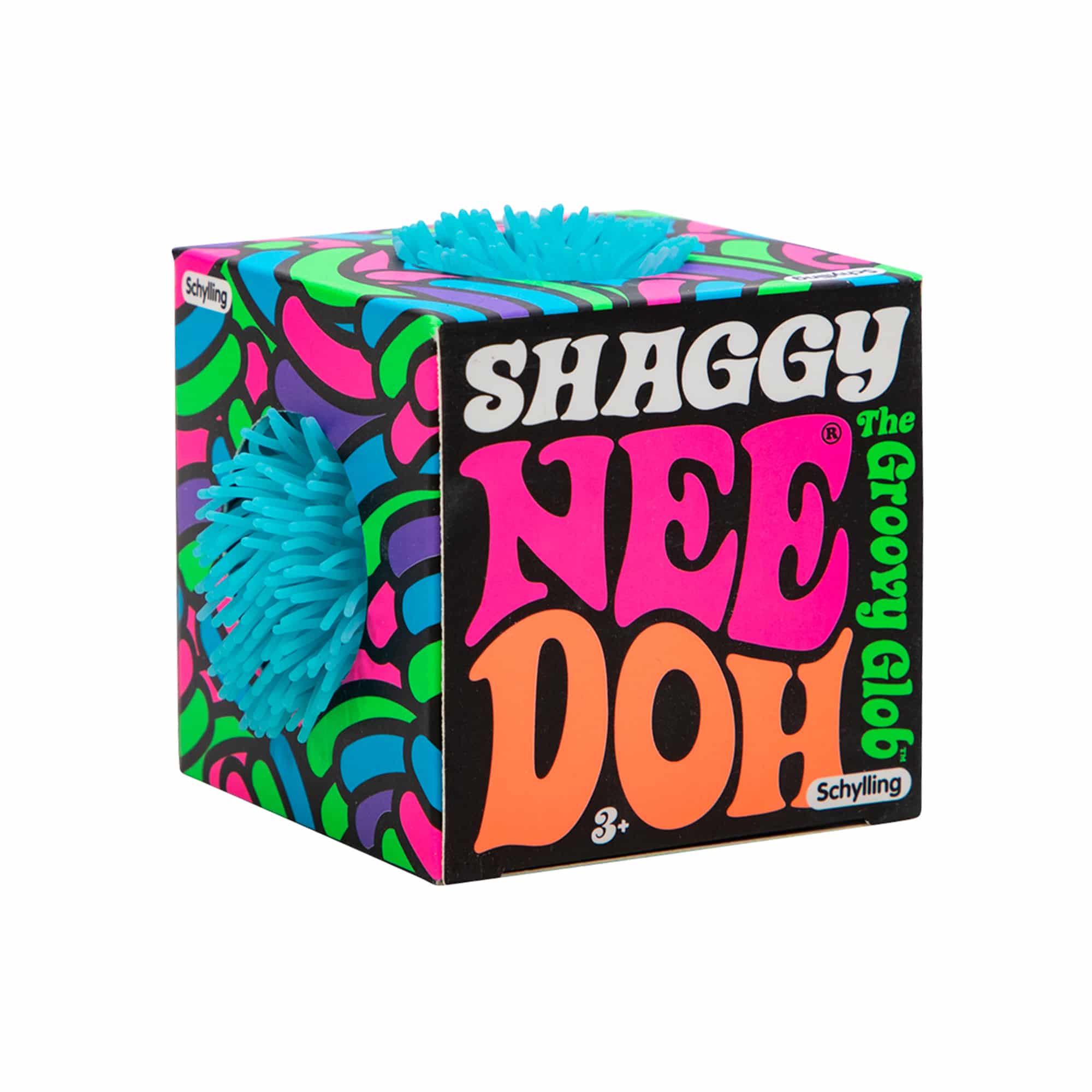 Ultra-Soothing Touch Shaggy NeeDoh | Collection Winter Creek - Shaggy Tactile Ribbed Stress Relief Toy - Surprise Me! (Random Color)