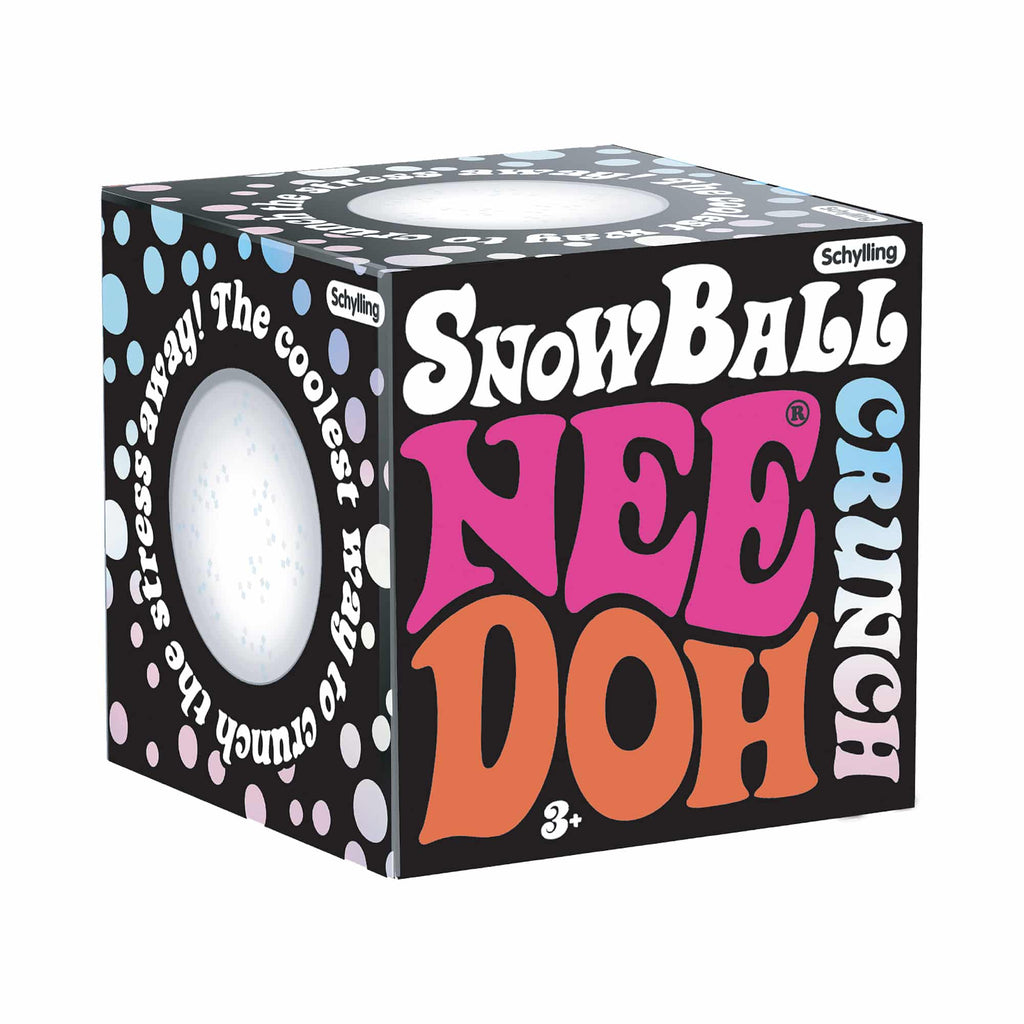Ice-Cube Texture Snow Ball Crunch | Reserve Harbor Grove - Translucent Jelly Cool Cube Sensory Toy - Default Title
