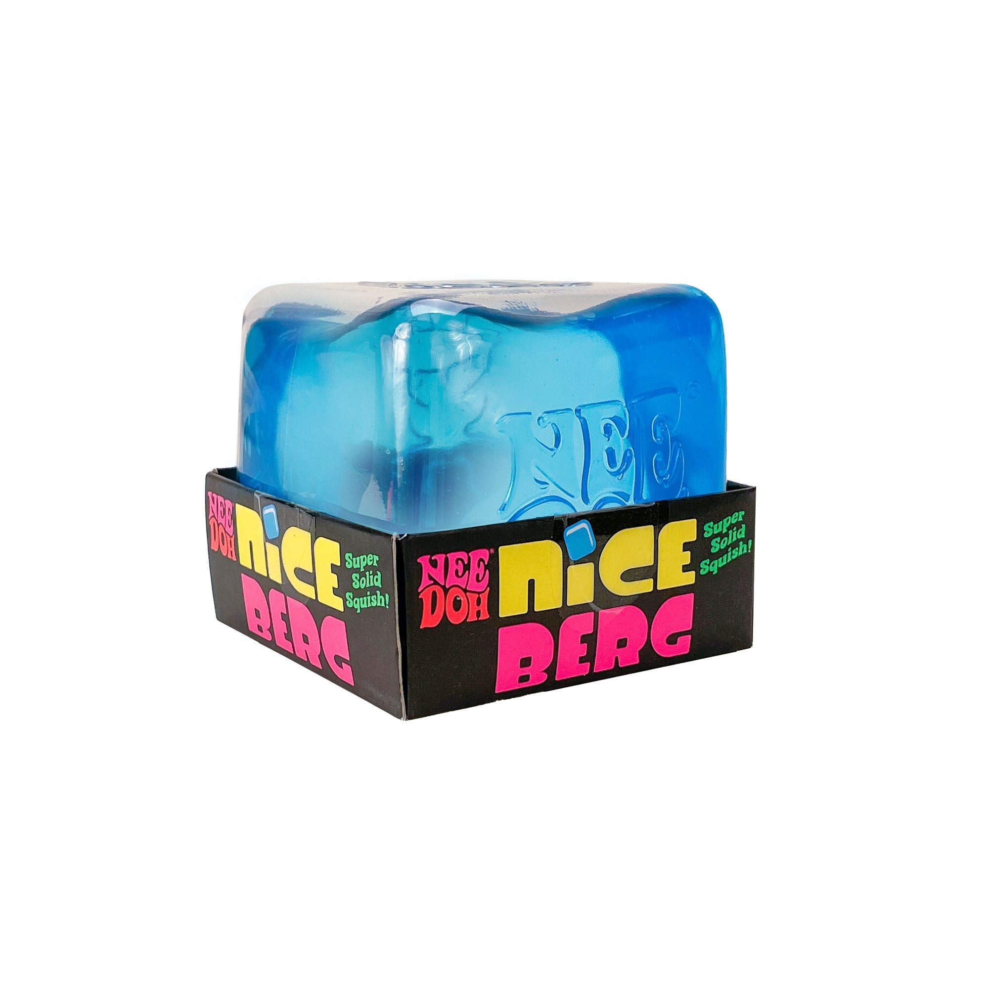 Translucent Jelly NeeDoh Nice Berg | Reserve Oak Hollow - 3-Piece Assorted Nice Cubes Pack for Fidgeting - Default Title