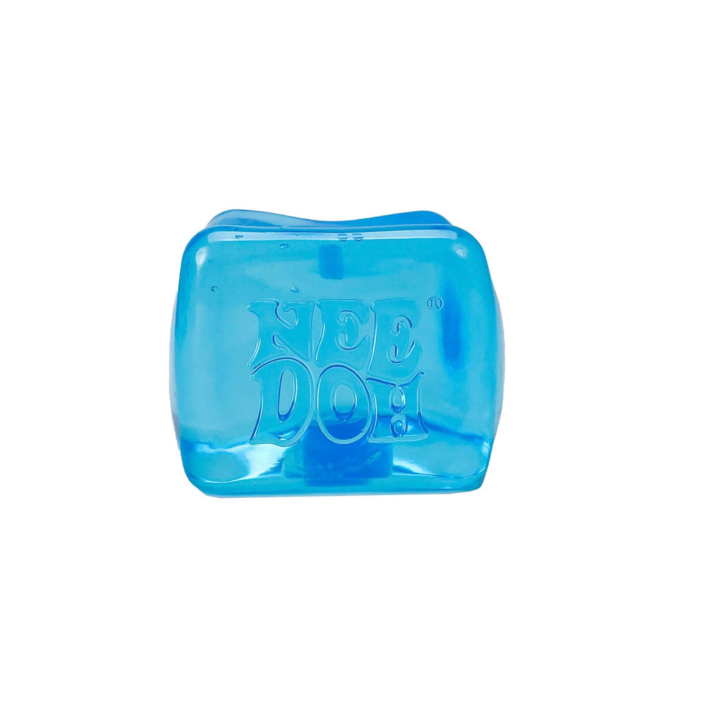 Translucent Jelly NeeDoh Nice Berg | Reserve Oak Hollow - 3-Piece Assorted Nice Cubes Pack for Fidgeting Detail