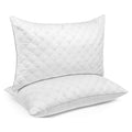 Ergonomic Memory Foam Bed Pillows Queen Size Set of 2 Pillows for Bed 2 Pack Cooling Hotel Collection Down Alternative Pillows 20 x 30 inches - Ergonomic Memory Foam Pillow for Neck Pain Support - Default Title