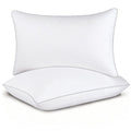 Fluffy Shredded Pillows Queen Size Set of 2, Bed Pillows for Side and Back Sleepers, Soft Down Alternative Pillows, Hotel Quality and... - Orthopedic Shredded Foam Bed Pillow Set - Default Title