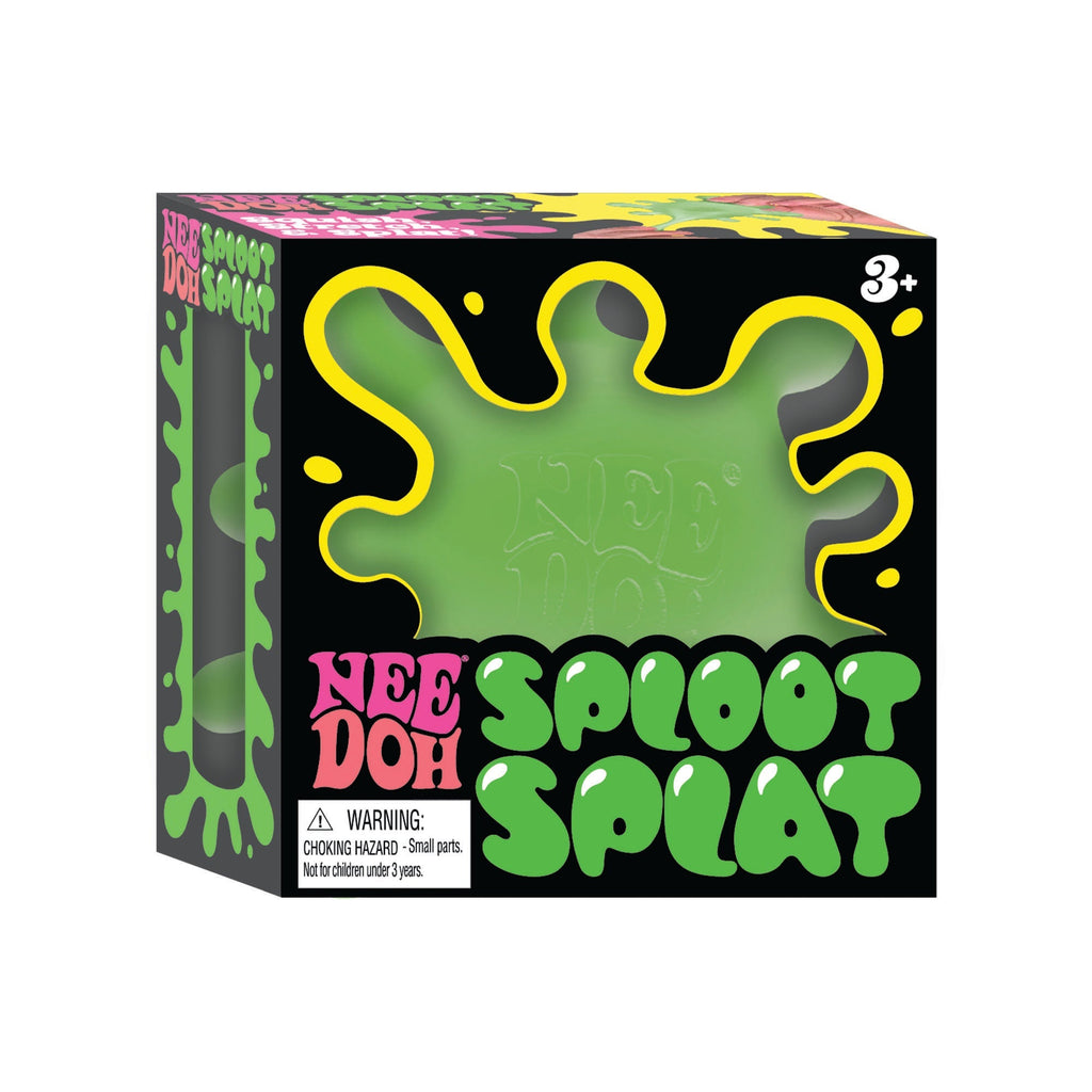Textured Sensory NeeDoh SplootSplat | Edition Morning Cove - Furry Coated Soft Touch Squishable Ball Detail