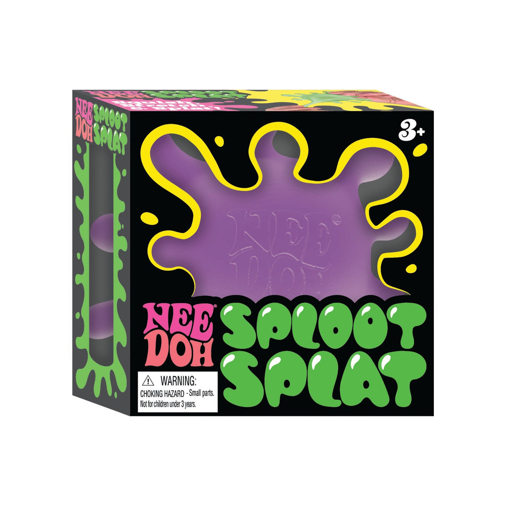Textured Sensory NeeDoh SplootSplat | Edition Morning Cove - Furry Coated Soft Touch Squishable Ball Detail