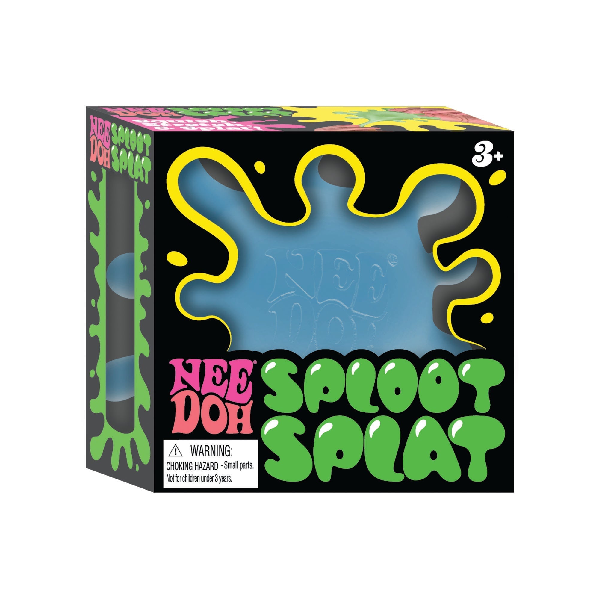 Textured Sensory NeeDoh SplootSplat | Edition Morning Cove - Furry Coated Soft Touch Squishable Ball Detail