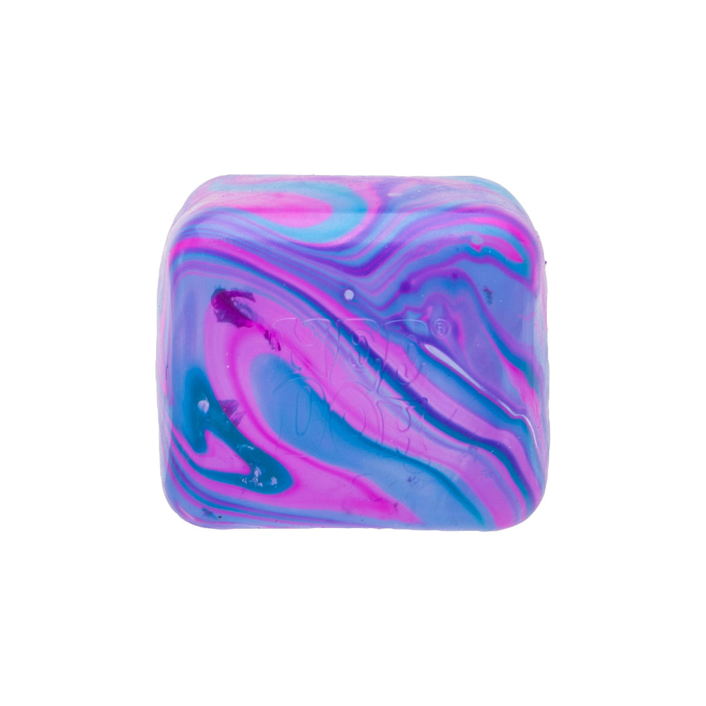 Translucent Jelly NeeDoh Nice Cube Swirl | Select Golden Pond - 3-Piece Assorted Nice Cubes Pack for Fidgeting Detail