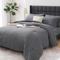 All-Season 7 Piece Queen Comforter Set, Bed in a Bag with Sheets, Pillowcases & Shams, All Season Soft Bedding, Cozy and Lightwe... - Cloud-Like Soft Lightweight Bed Comforter - Default Title