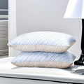 Ergonomic Memory Foam Shredded Memory Foam Pillows Standard Size Set of 2, Regulating Reversible Cooling Pillow Bed Pillow for Bed, Adjusta... - Hotel Quality Plush Sleeping Pillows - Default Title
