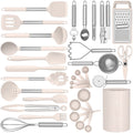 Durable Steel Silicone Cooking Utensils Set - Heat Resistant Silicone Kitchen Utensils for Cooking, Kitchen Utensil Spatula Set,BPA... - Heavy Duty Stainless Steel Kitchen Shears - Default Title