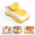 Decorative Plump Memory Foam Reading Pillow, Multi-Position Support Bed Pillow for Petite Adults, Reading Tools, Fun Couple Pillows Pr... - Decorative Throw Pillow Cushion for Sofa & Bed - Default Title