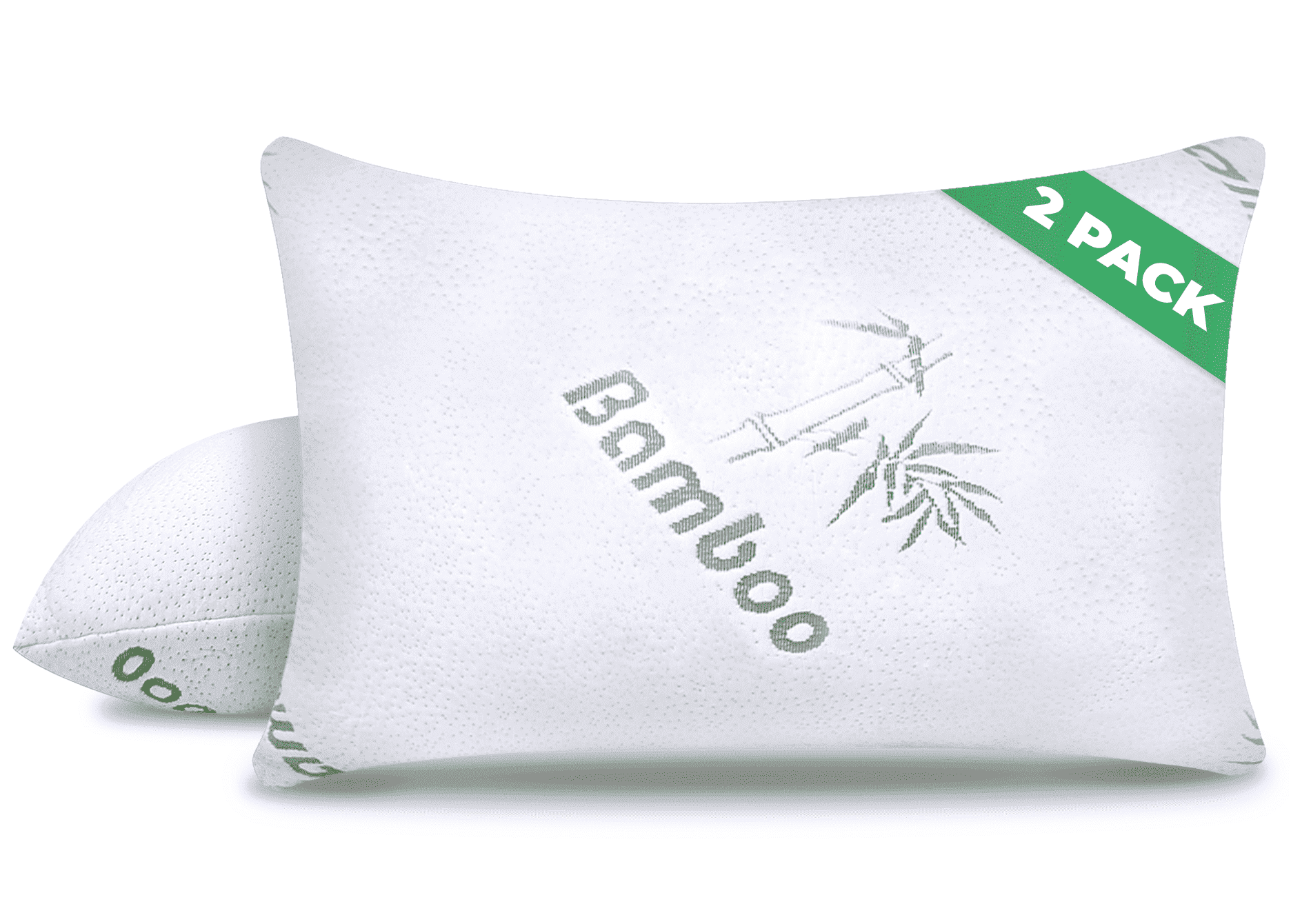 Hotel Collection Memory Foam Pillows Queen Size Set of 2 - Cooling Bed Pillows for Sleeping - Back, Stomach, Side Sleeper Firm, Comfy ... - Ergonomic Memory Foam Pillow for Neck Pain Support - Default Title