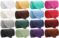 Cozy Fleece Soft Throw Blankets - Multipurpose - Throw, Twin, Full, Queen, King - 17 DIFFERENT Colors! - Super Soft Reversible Sherpa Flannel Blanket - Default Title