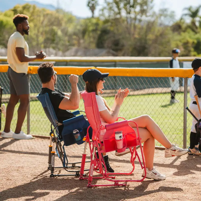 Heavy-Duty Freestyle Stowaway Rocker - Choice 794 - RoadTrip Rocker Smooth Motion Camp Chair Detail