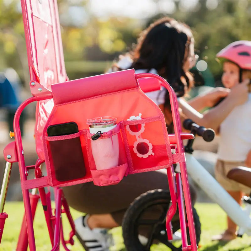 Heavy-Duty Freestyle Stowaway Rocker - Choice 794 - RoadTrip Rocker Smooth Motion Camp Chair Detail