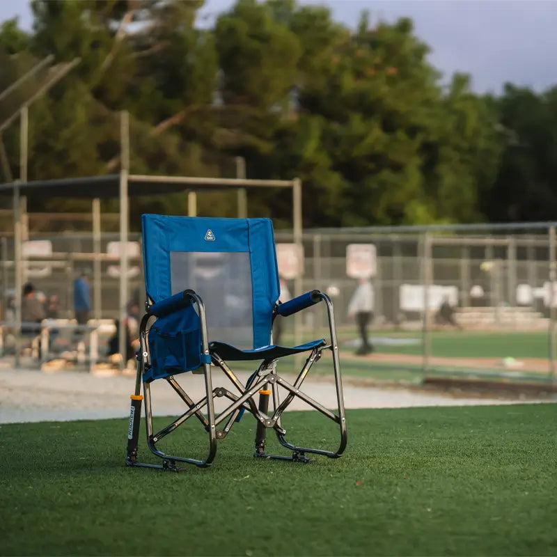 Heavy-Duty Freestyle Stowaway Rocker - Choice 794 - RoadTrip Rocker Smooth Motion Camp Chair Detail