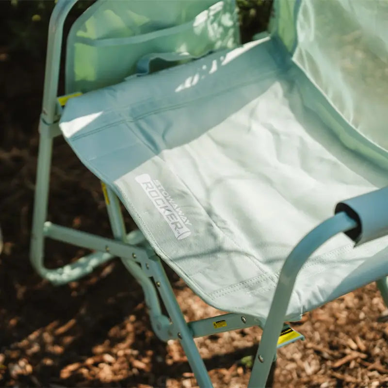 Heavy-Duty Freestyle Stowaway Rocker - Choice 794 - RoadTrip Rocker Smooth Motion Camp Chair Detail