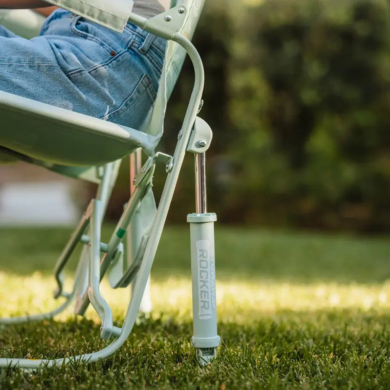 Heavy-Duty Freestyle Stowaway Rocker - Choice 794 - RoadTrip Rocker Smooth Motion Camp Chair Detail