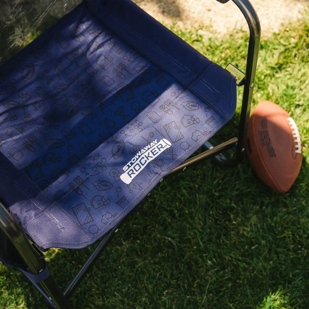 Heavy-Duty Freestyle Stowaway Rocker - Choice 794 - RoadTrip Rocker Smooth Motion Camp Chair Detail