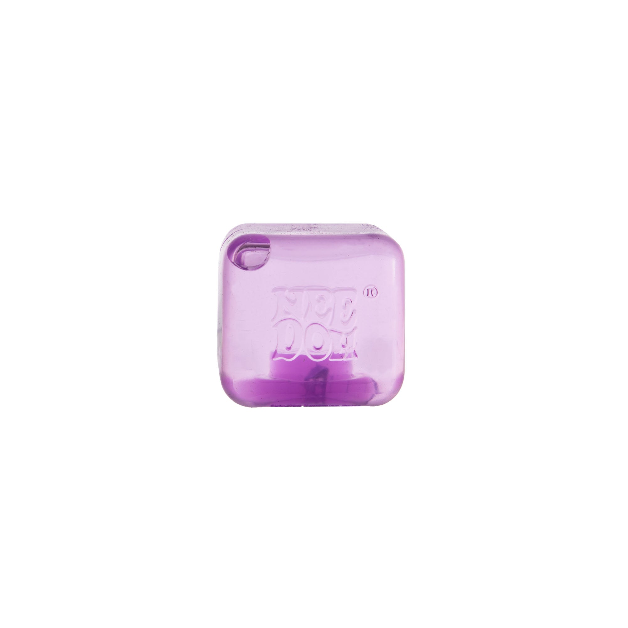 Squishable Nice Cube NeeDoh Nice Ice Baby | Series Canyon Trail - Translucent Jelly Cool Cube Sensory Toy Detail