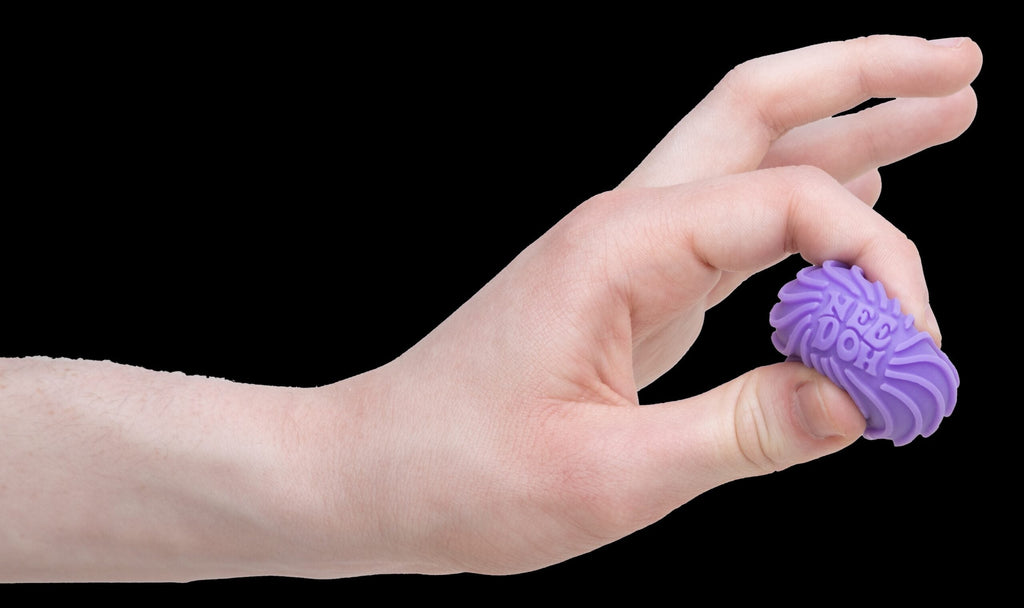 Micro Squishy NeeDoh Teenie Singles | Select Clover Shore - Teeny NeeDoh 3-Pack Pocket-Sized Squishy Balls Detail