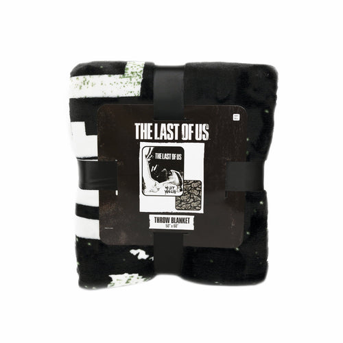Cozy Fleece Black and White Polyester Throw Blanket, 50" X 60" - Cozy Fleece Throw Blanket for Couch & Bed - Default Title