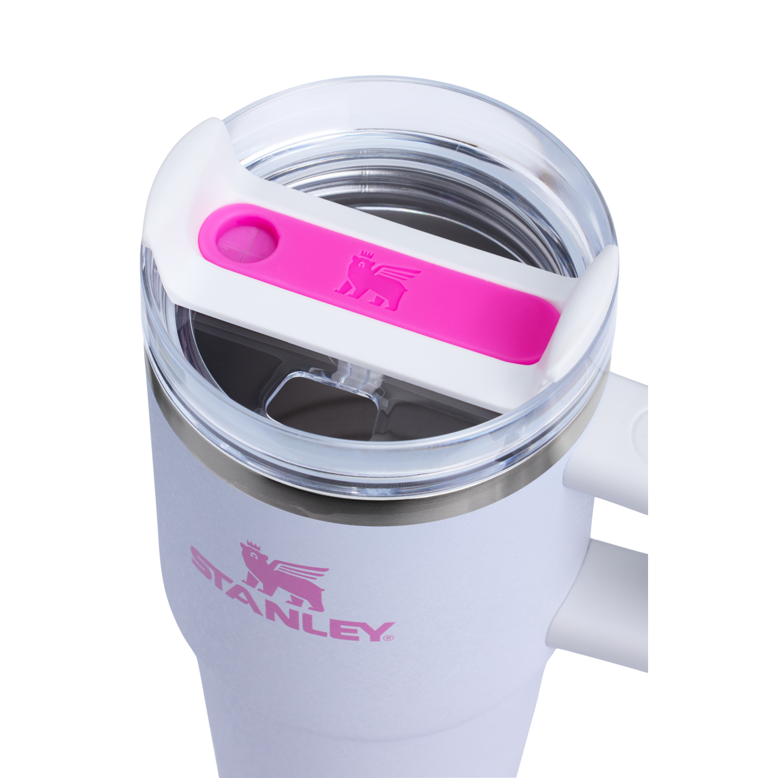Large Capacity The Quencher H2.O Flowstate Tumbler | Stanley Create D274S - 40oz Large Capacity Car-Cup Friendly Quencher Detail