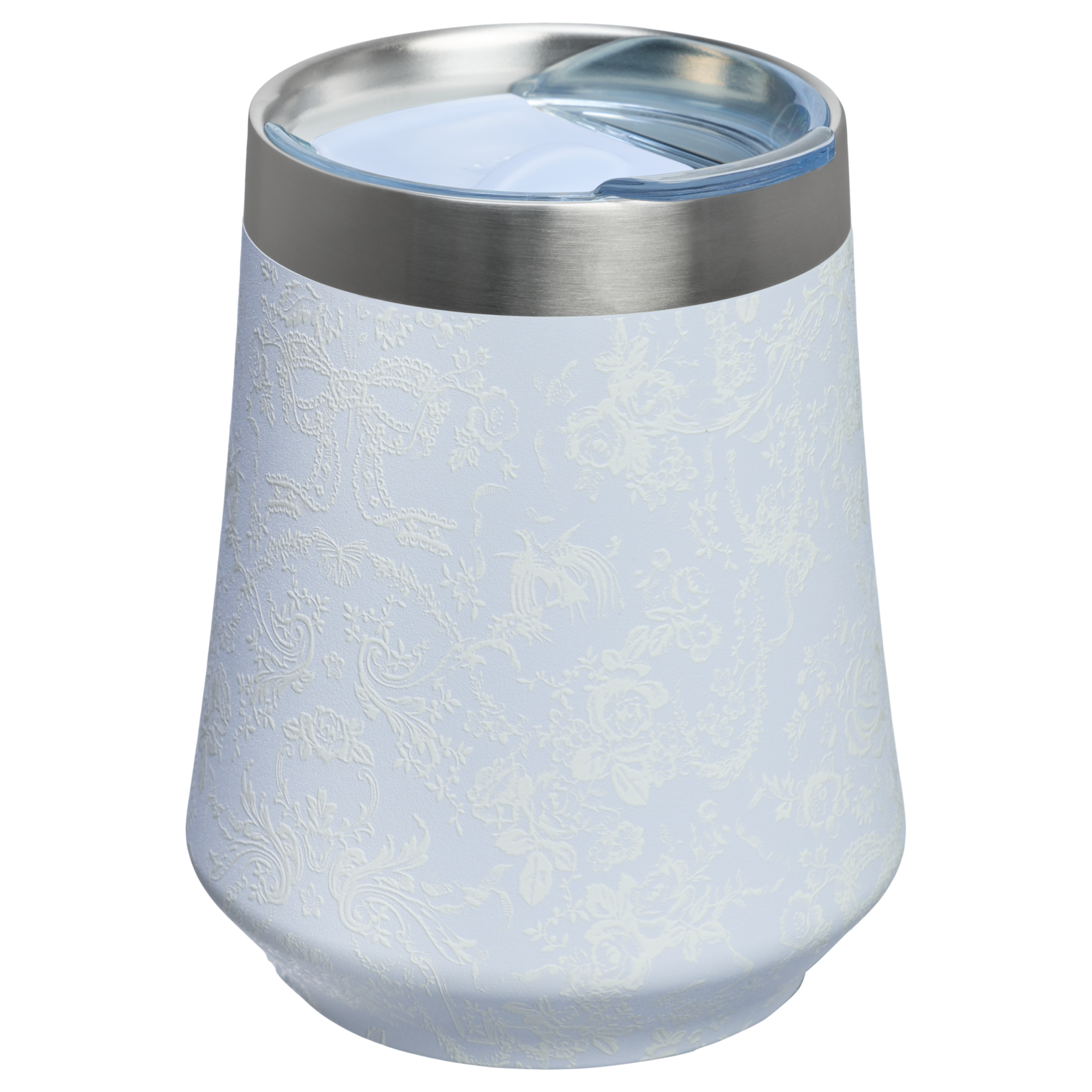 Premium Matte Stanley 1913 x LoveShackFancy Holiday Reserve Wine Tumbler D367F - Reserve Collection Stainless Steel Whiskey Cup Detail