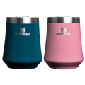 Premium Matte The Reserve Wine Tumbler | 2-pack D175D - Premium Insulated Egg-Shaped Wine Glass for Outdoors - Ponderosa Gloss/Port Shimmer