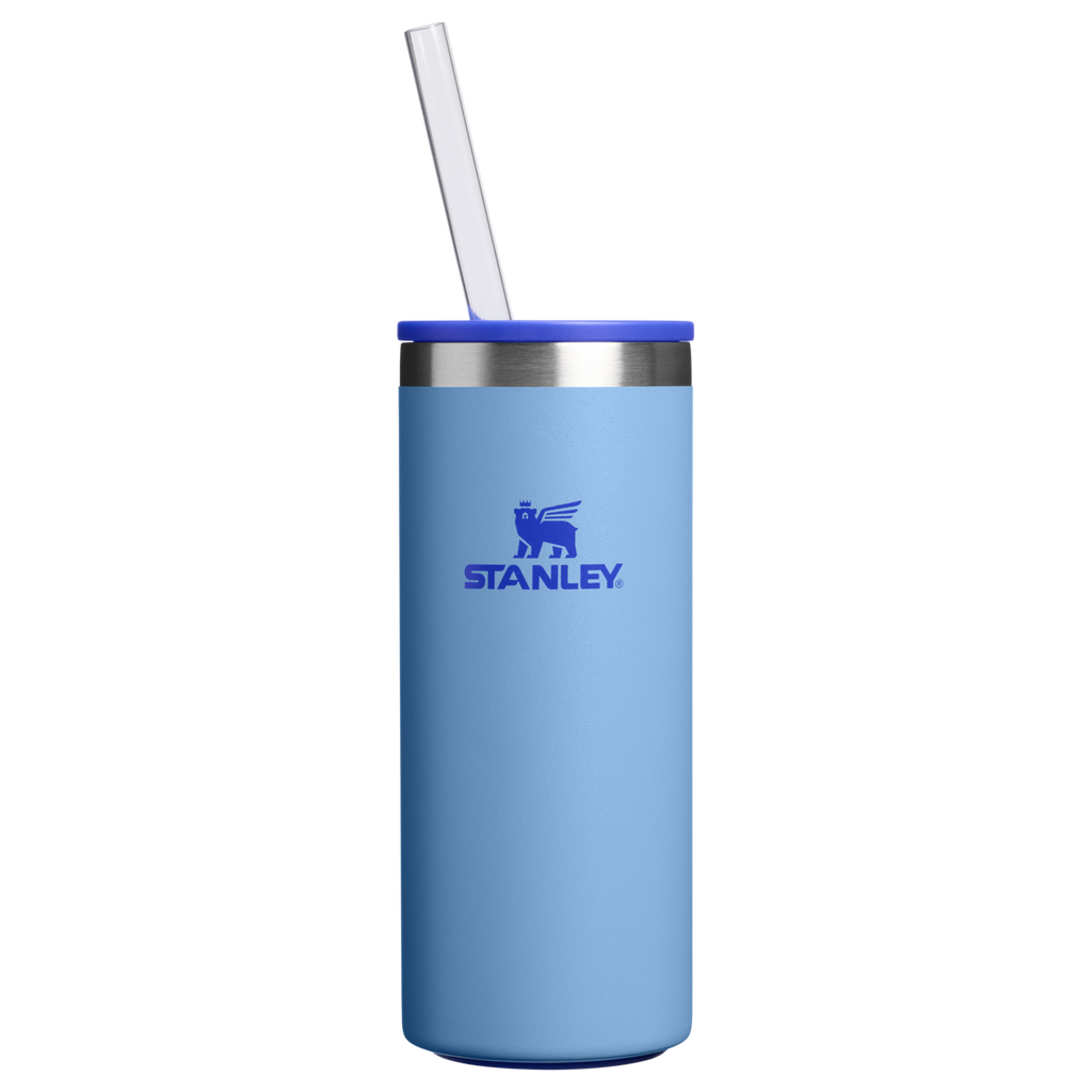Heavy-Duty Tote The Everyday Slim Can Cooler Cup D065Q - Julienne Series Portable Picnic Chiller Tote - Blue Sky