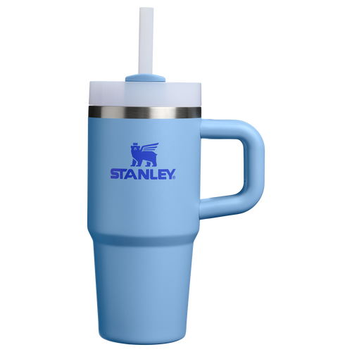 Car-Cup Friendly The Quencher H2.O Flowstate Tumbler | Stanley Create D291F - Premium Stainless Steel Straw Cup for All-Day Hydration - Blue Sky