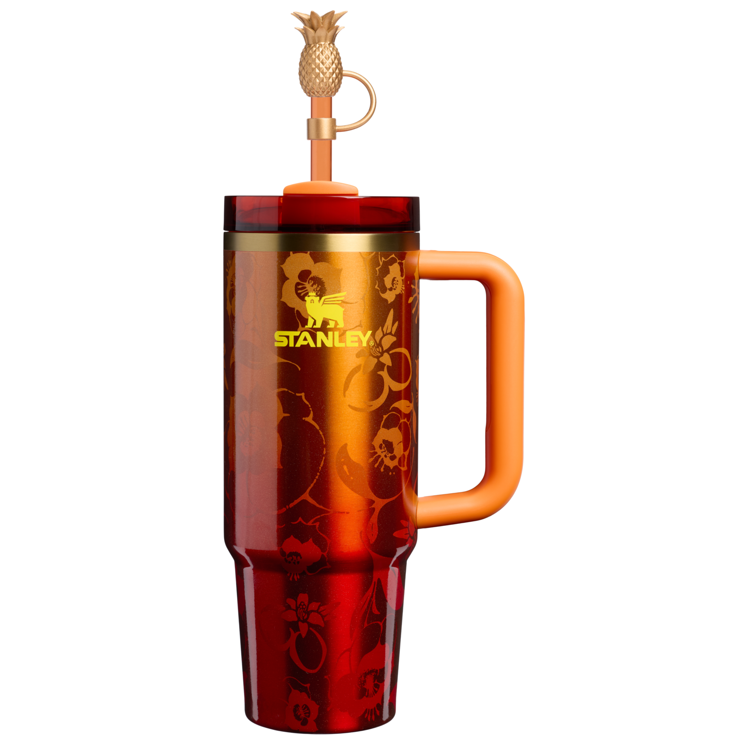 Double-Wall Vacuum The Stanley 1913 x Karol G Quencher H2.0 Flowstate Tumbler D276V - 40oz Large Capacity Car-Cup Friendly Quencher - 30oz | KAROL G FLOR