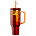 Insulated Travel The Stanley 1913 x Karol G Quencher H2.0 Flowstate Tumbler D275T - FlowState 3-Position Lid Insulated Travel Mug - 40oz | KAROL G FLOR