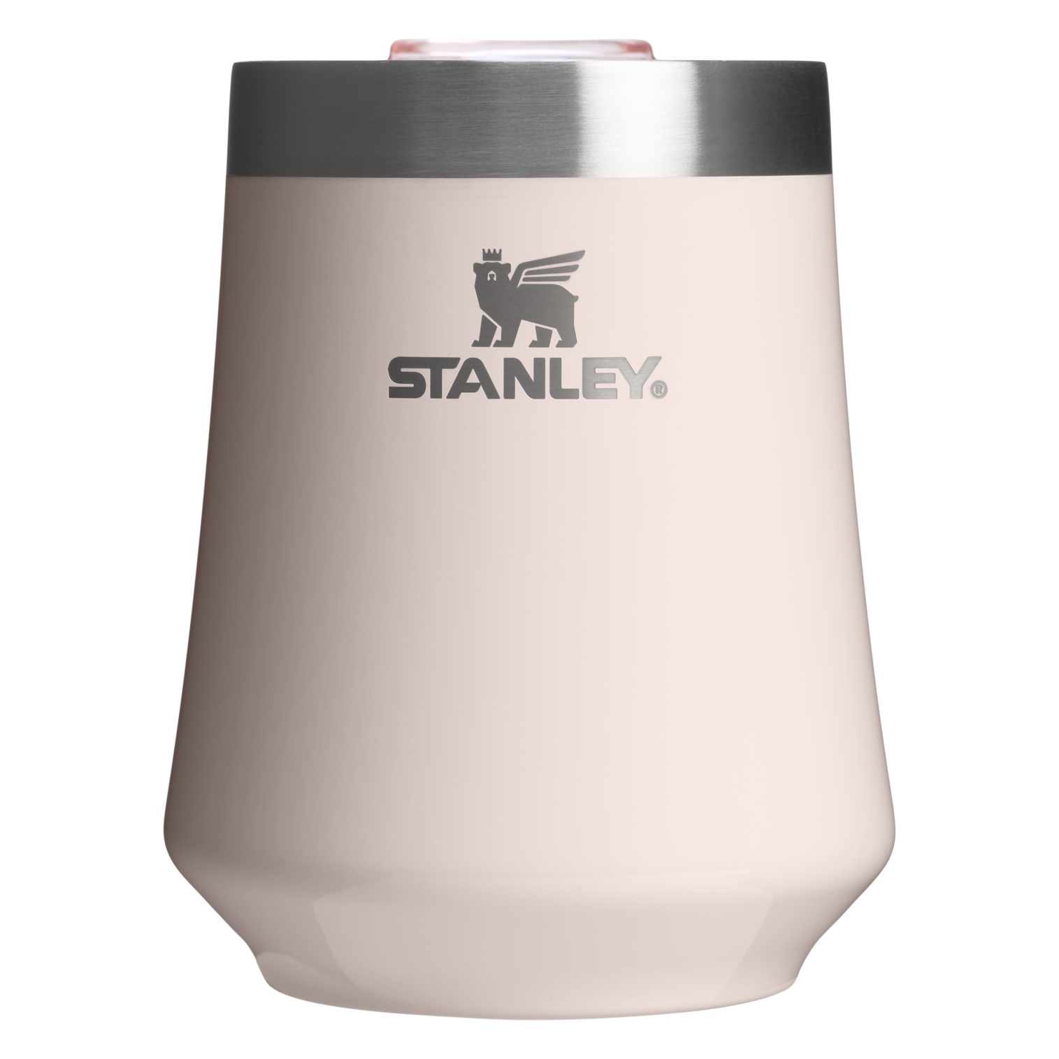 Shatterproof Luxury The Reserve Wine Tumbler | Stanley Create D302P - Reserve Collection Stainless Steel Whiskey Cup - Rose Quartz Gloss