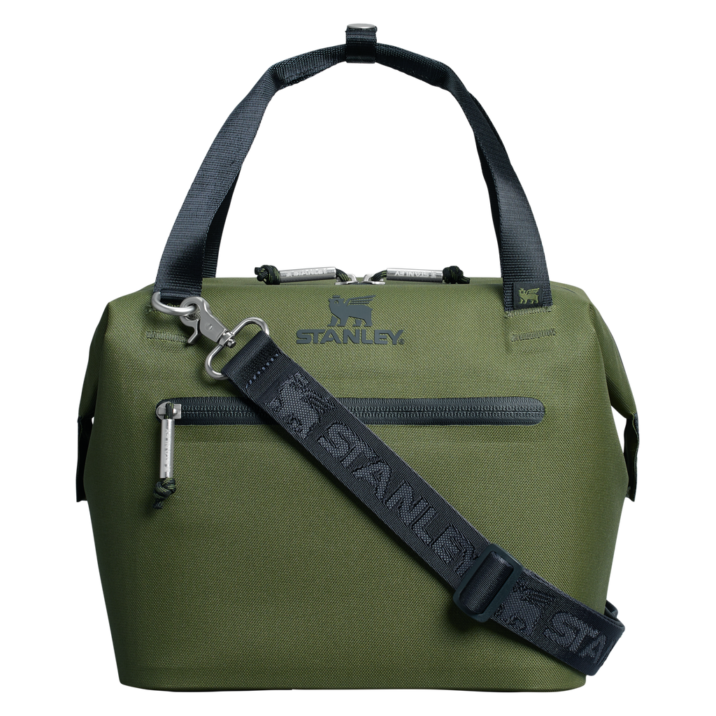 Portable Mini The All Day Julienne Mini Cooler D052R - Heavy-Duty Ice-Retention Food & Beverage Carrier - Dried Pine