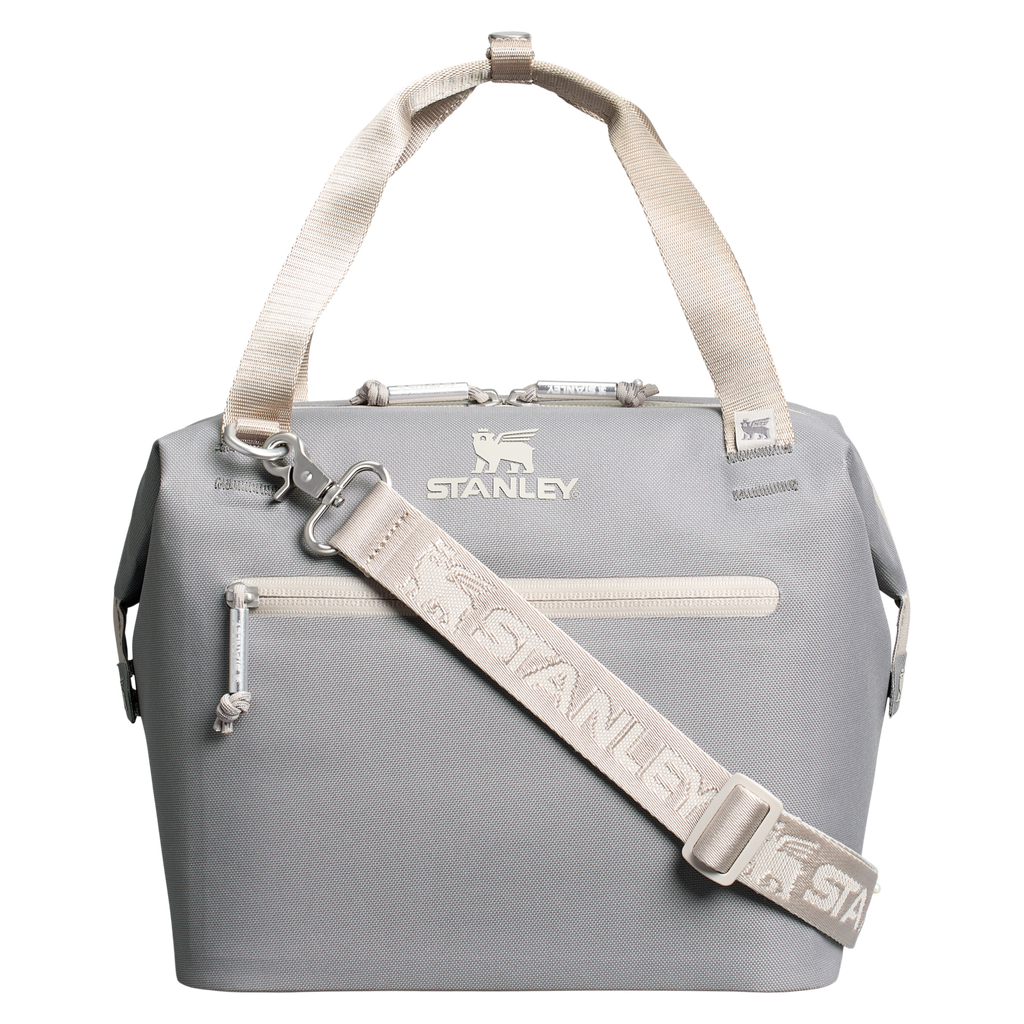 Portable Mini The All Day Julienne Mini Cooler D052R - Heavy-Duty Ice-Retention Food & Beverage Carrier - Stone