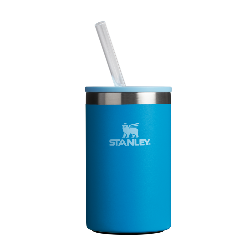 Ice-Retention The Everyday Can Cooler Cup | Stanley Create D313H - Leak-Proof Insulated Mini Cooler Bag for Lunch - Azure
