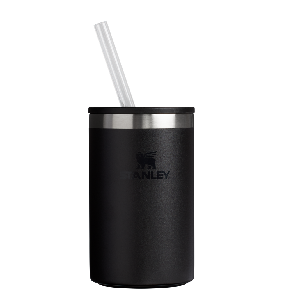 Ice-Retention The Everyday Can Cooler Cup | Stanley Create D313H - Leak-Proof Insulated Mini Cooler Bag for Lunch - Black 2.0